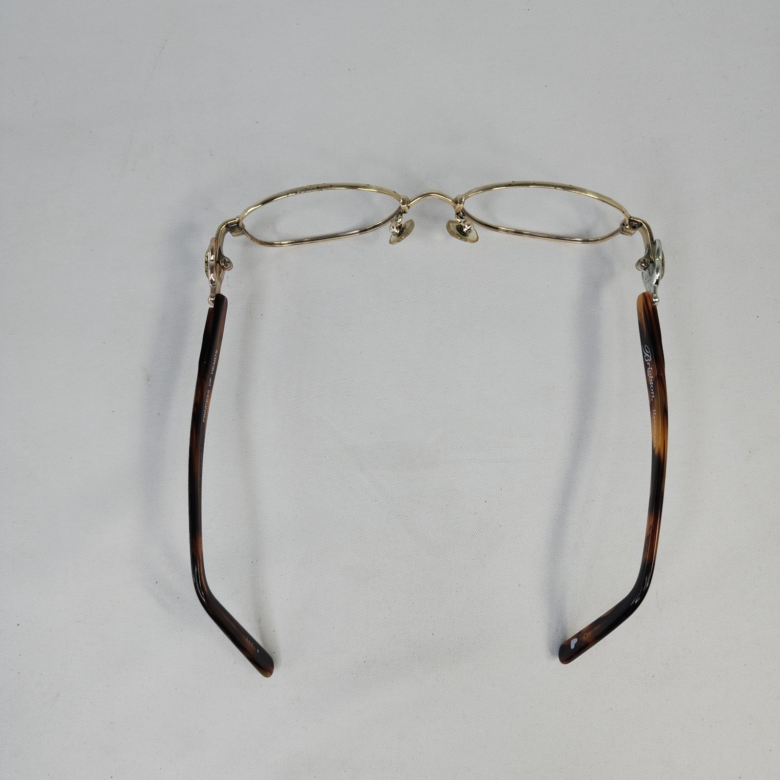 Brighton Princess of Hearts Glasses Frames SG828 Tortoise Gold Oval 49-17-135 thumbnail 15
