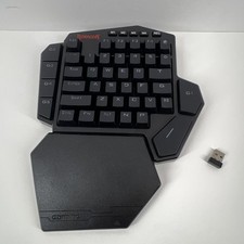 Red Dragon Gaming DITI Elite Wireless Keyboard Blue Switches Near Mint
