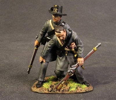 John Jenkins Designs 1/30th scale CSPR-14 Confederate wounded set