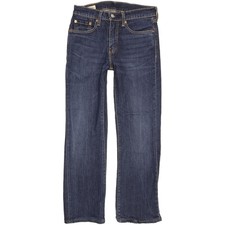 Levi's 527 Men Blue Bootcut Slim Stretch Jeans W28 L27 (109036)