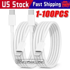 Fast Charger Cable Type USB C PD  Cord to For iPhone 14 13 12 11 Pro Max XR lot