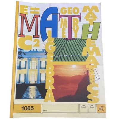 ACE Math 6th Grade Pace 1065 2006 Revision Accelerated Christian Education