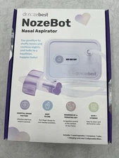 Dr. Noze Best NozeBot Electric Baby Nasal Aspirator New In Box
