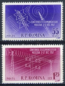 sr1374 Romania Sc#1207-08 MNH
