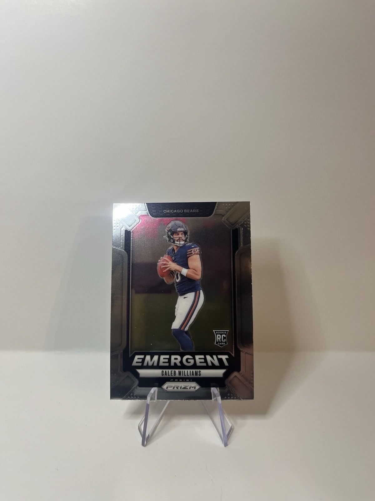 2024 Panini Prizm - Emergent Caleb Williams #1 Silver Prizm (RC)