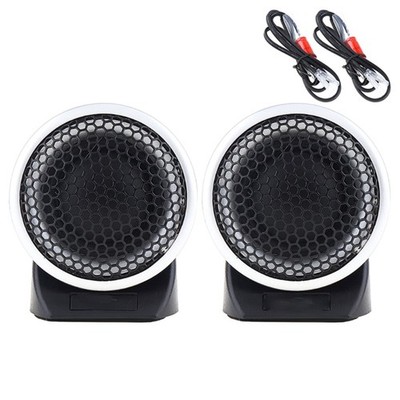 High End Car Tweeters with Adjustable Positioning Wide Compatibility Modern Look