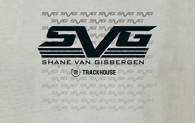 Shane Van Gisbergen SVG Nascar Car Racing 3x5 FT Gray Flag Wall Decore Banner
