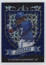 2021 Panini Chronicles Crusade Blue Velocity Prizm Vladimir Guerrero Jr #4 b7b
