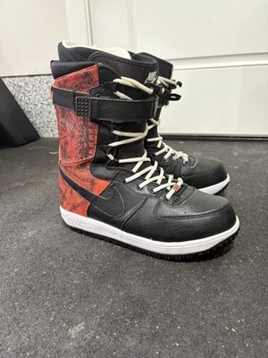 Nike Mens vintage snowboard boots Size 10.5 Lace Zoom force 1