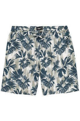 Men Plus Herren große Größen Viskose Bermuda Alloverdruck Regular Fit 840618