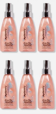 #ad #ad 6 PACK GUY TANG MYDENTITY MY SPOTLIGHT 3.4 OZ ROSE GOLD HAIR SHIMMER SHINE SPRAY $79.00