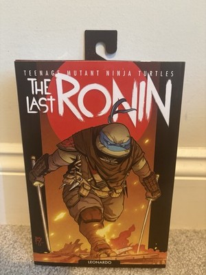 NECA TMNT The Last Ronin Leonardo Ultimate 7  Figure 2023 Complete Boxed