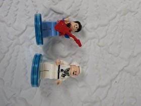 Lego Marty Mcfly and Doc Brown Lego Minifigure Lot 71201 And 71230