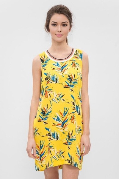 Women Pepe Jeans Dress Yellow  S