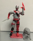 GI Joe Black Major Cobra Snake Eyes Red Dragon Custom Action Figure Timber Hound