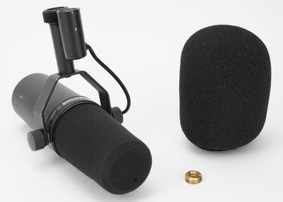 Shure SM7B Cardioid Dynamisches Gesangsmikrofon für Podcast und Broadcast - Original