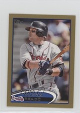 2012 Topps Mini Gold 26/61 Martin Prado #524 f5l