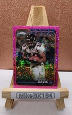 TERRELL DAVIS 2024 Topps Chrome PINK SPARKLE 47/399 #60 Denver Broncos