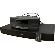 Bose Wave Radio CD Player with Remote and Sound and TV System Working Condition