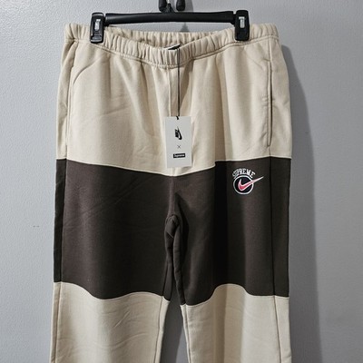 supreme nike stripe sweatpants