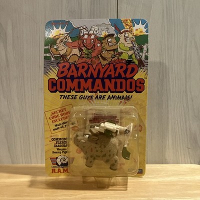 1989 Playmates Sealed  Barnyard Commandos Commodore Fleece Cardigan
