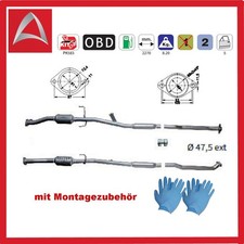 Catalizzatore Impianto di Scarico per TOYOTA RAV 4 II 2.0 4WD - 5 Porte