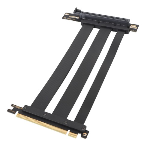 PCI E 4.0 X16 High Speed Extension Card Port GPU Extender Riser Cable 90 De KUI - Bild 9 von 45
