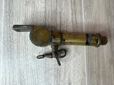 THE ACME THUNDERER - THE ACME CITY TWO WAY WHISTLE BRASS