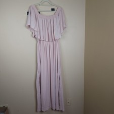 Show Me Your Mumu Hacienda Maxi Dress in Dusty Blush Women's Size 2X