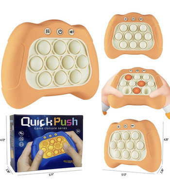 Quick Push Handheld Electronic Game Console, Series 3+ Years