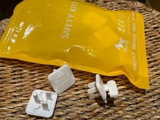 20 Pack Child Proof Outlet Covers, 3-Prong Baby Safety Electrical Plug Caps