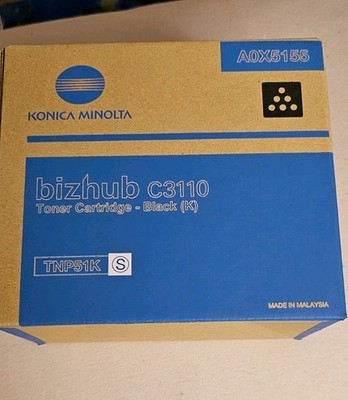 Konica Minolta Toner Black (K) bizhub C3110 TNP51K