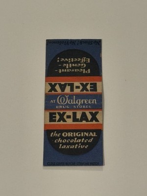 Walgreen Drug Stores Vintage Matchbook Cover 251