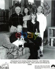 FRASIER TV SHOW CAST (Kelsey Grammer, Jane Leeves) 8x10 Signed Photo reprint