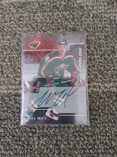 2002 In The Game Wes Walz Autographed Card Coyotes