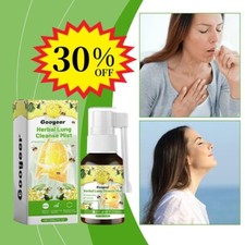 30ml Herbal Lung Cleanse Mist-Powerful Lung Support,Herbal Care Essence Spray-US