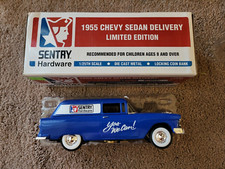 Liberty Classics Sentry Hardware 1955 Chevy Sedan Delivery Car 1:25 Coin Bank