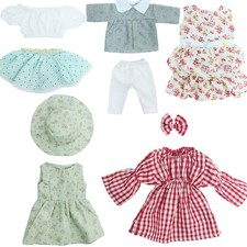 1x Ropa de muñeca hecha a mano Vestidos Trajes Accesorios para juguetes de muñeca niña de 18 pulgadas