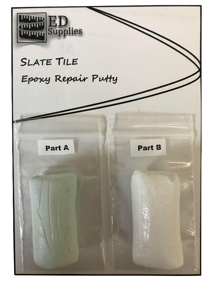 38G Light Grey Floor & Wall Slate Tile Epoxy Repair Putty Chips, Cracks, Holes eBay