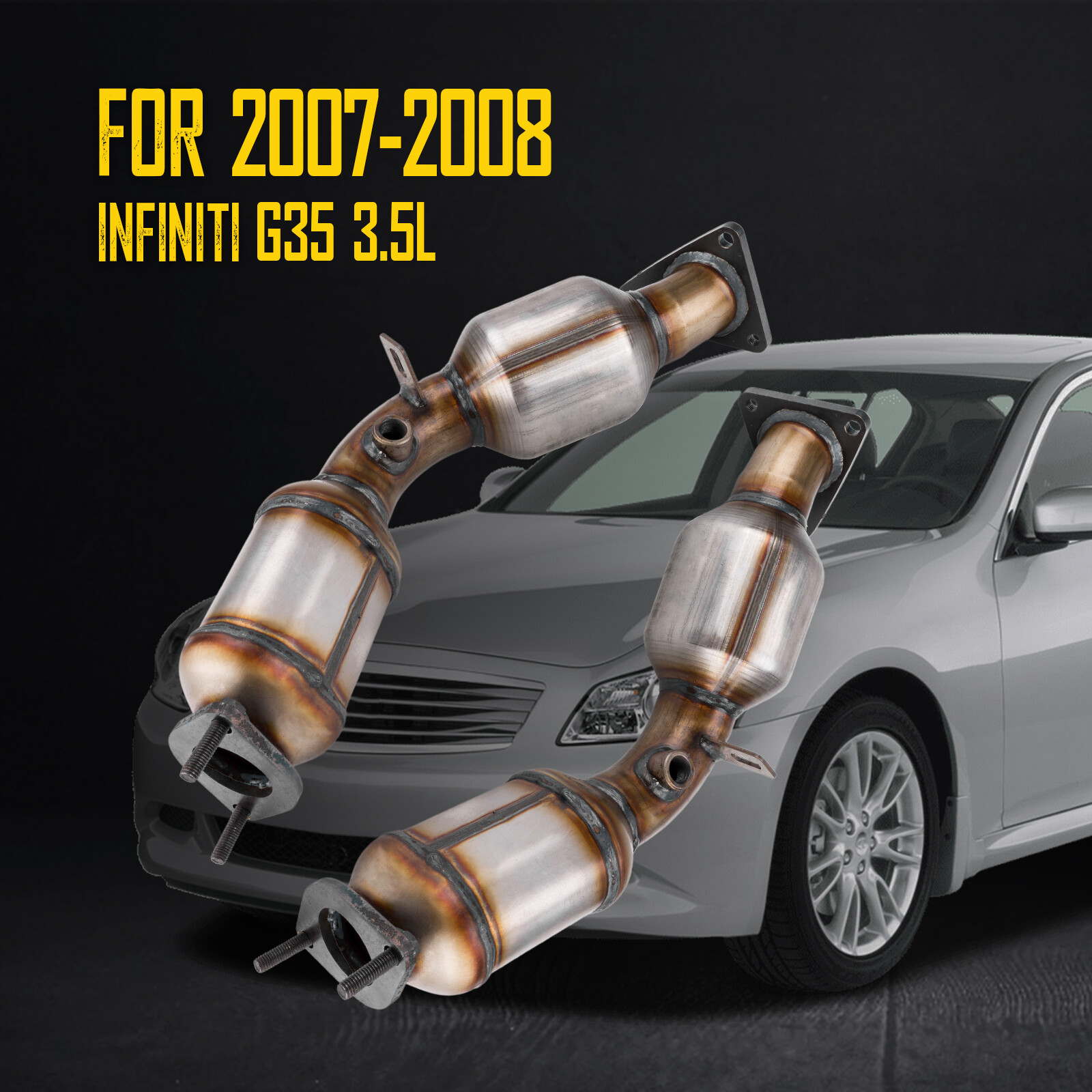 Catalytic Converters Fits Infiniti G35 3.5L RWD 0307 Nissan 350Z 3.5L