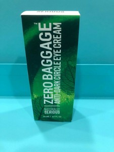 zero baggage eye cream
