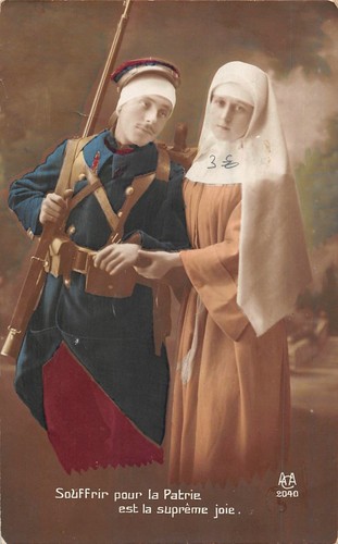 Carte Postale Ancienne Patriotique - Thème Militaire - France - Occasion