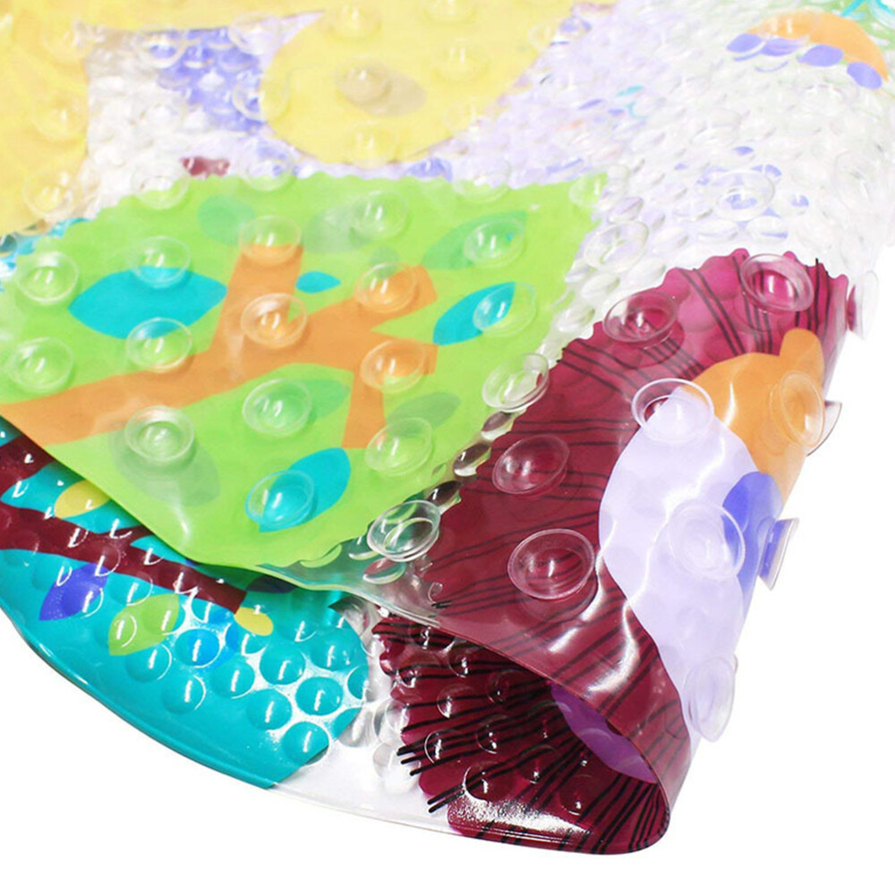 Cartoon Animal Bath Mat Baby Kids PVC Non Mat Skid Proof Anti Mildew eBay