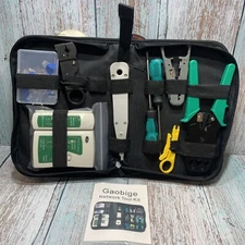 Network Tool Kit for Cat5 Cat5e Cat6 11 in 1 Portable Ethernet Cable ...