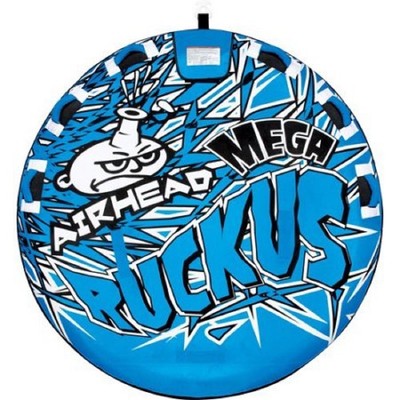 mega ruckus towable 13 rider tube for boating and water sports kwikconnect to