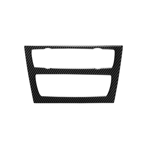 1 Pc Carbon Fiber Interior AC CD Panel Cover Trim Fit for BMW X1 E84 2012-2015 - Picture 6 of 6