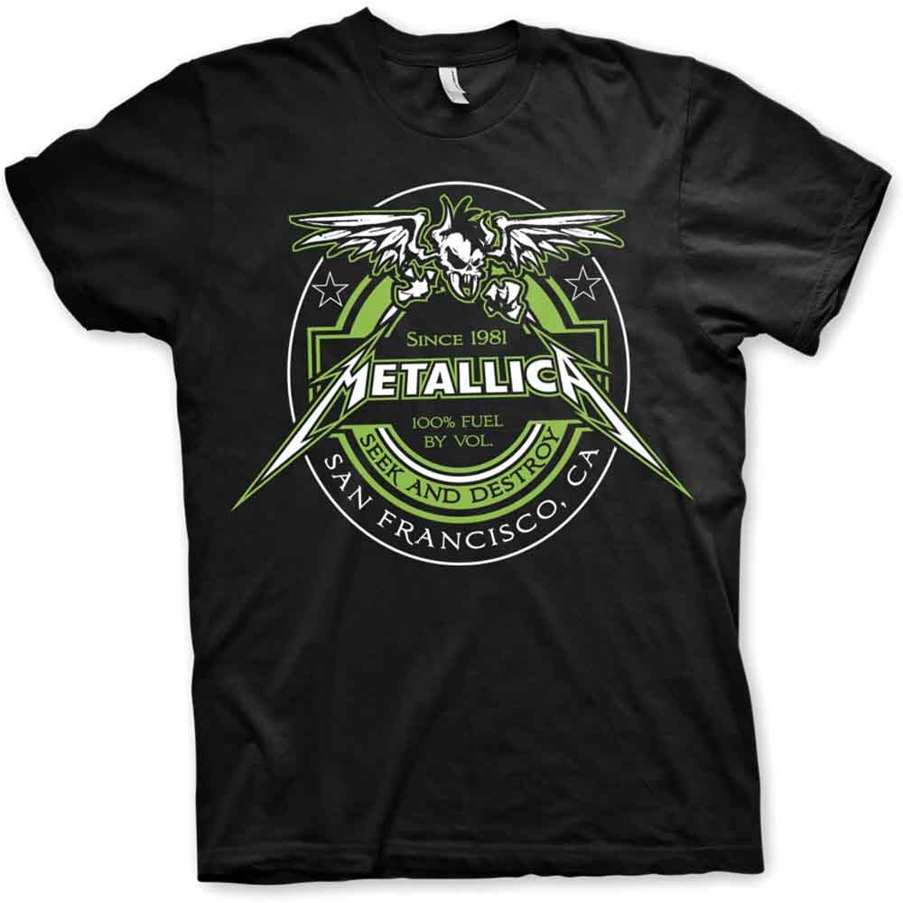 Metallica Fuel T-Shirt Black New | eBay