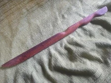 long red spreader knife