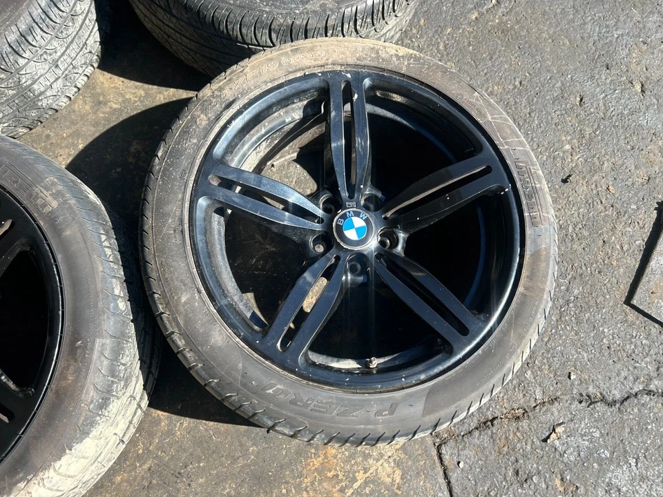 宝马 650I 650 550I 535I 645 M6 M5 原始设备制造商套装 M 运动双 5 点轮辋轮胎 — 第 3/4 张图片