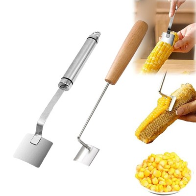 Corn Peeler Corn On The Cob Remover Stainless Steel Corn Cob Stripper To#lk
